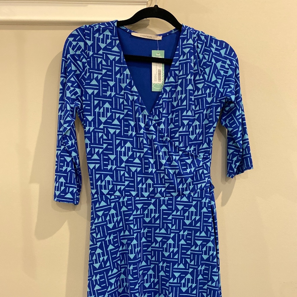 Renesme Jersey Faux Wrap Dress